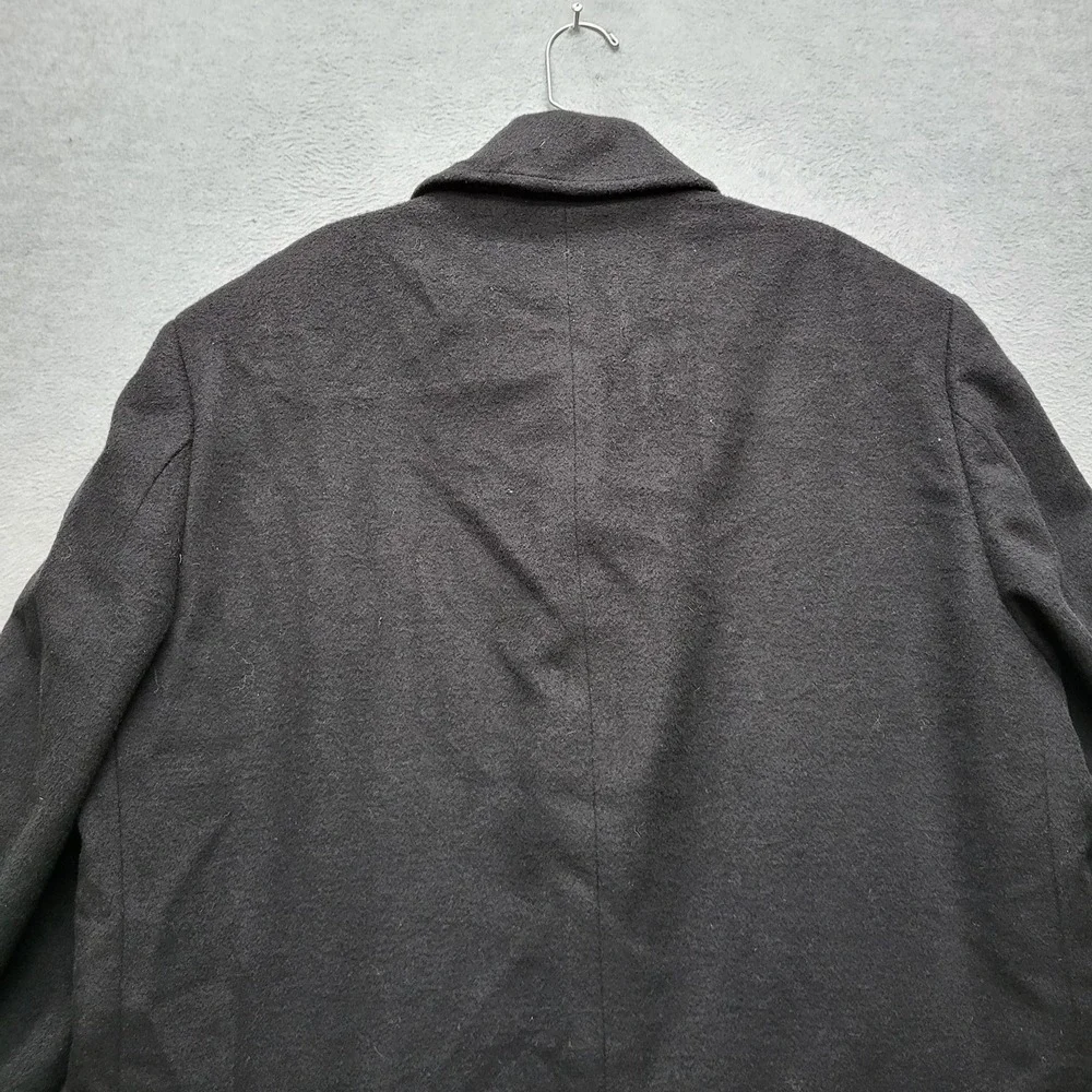 Lauren Ralph Men Blazer 44R Black Polyester Wool‎ Jake Long Sleeve